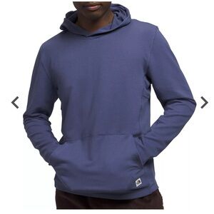 NEW The North Face Men's TNF Terry Hoodie Cave Blue Purple Small S NWT Gift